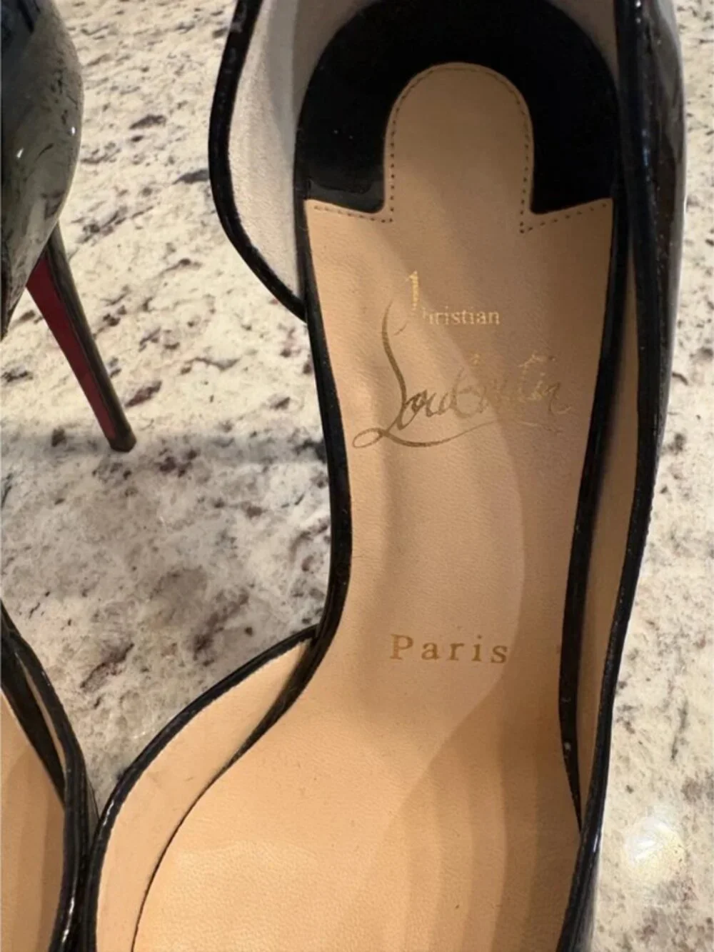 Christian Louboutin Iriza Patent Pumps 35